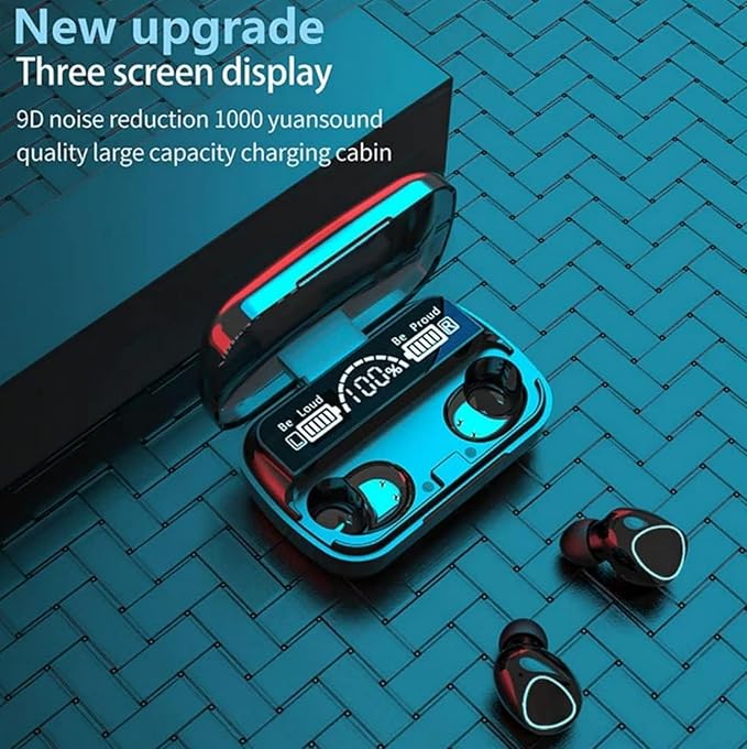 M10 Wireless Headphones with Mic Bluetooth 5.1 Touch Control Noise Reduction Headphones