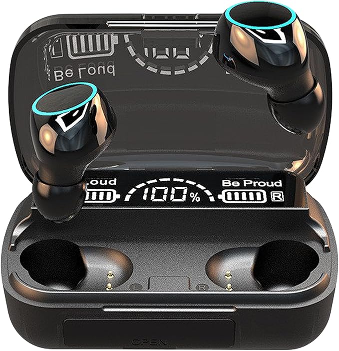 M10 Wireless Headphones with Mic Bluetooth 5.1 Touch Control Noise Reduction Headphones